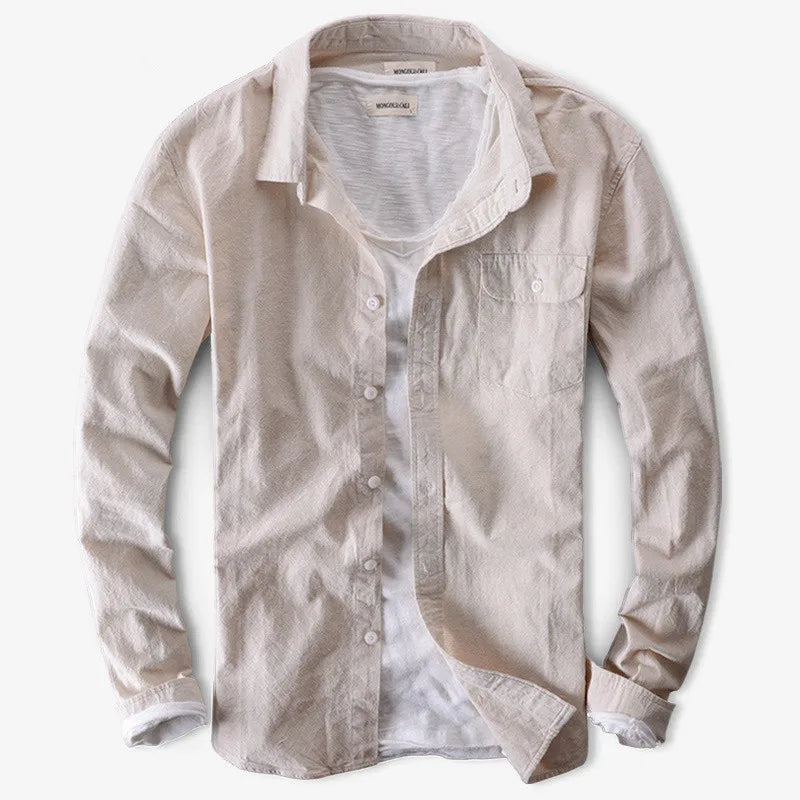 Shirt Linen Old Money Classic