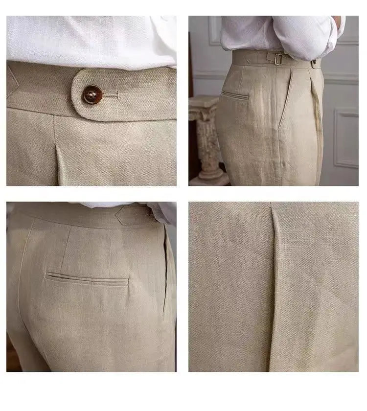 Trousers Linen Italian Style