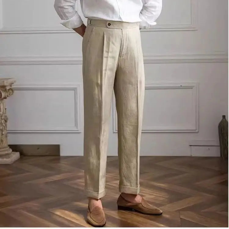 Trousers Linen Italian Style