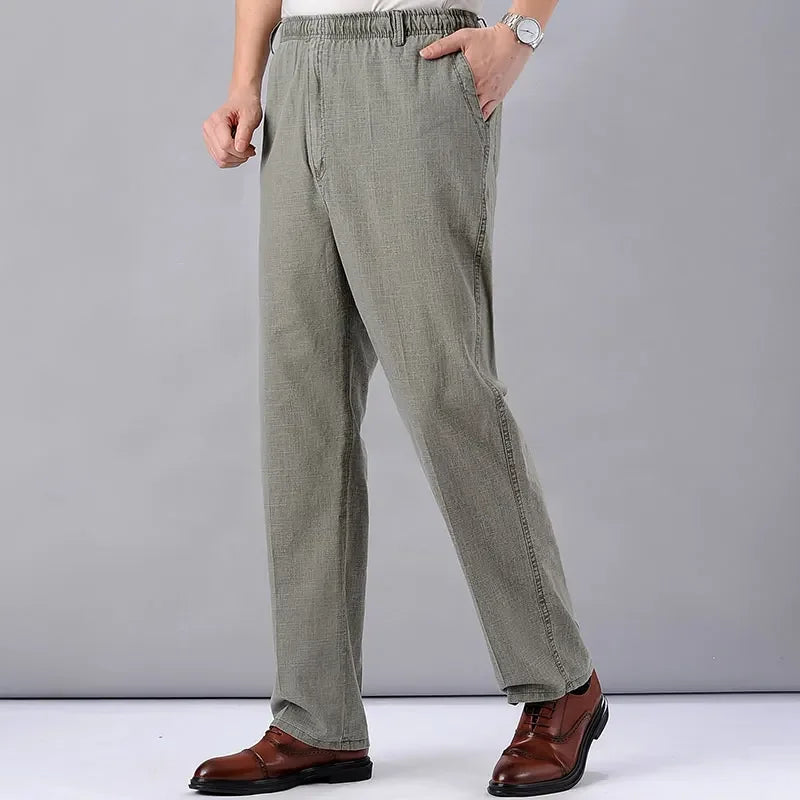 Classic Old Money Linen Pants