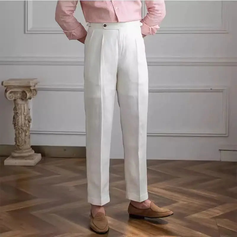 Trousers Linen Italian Style