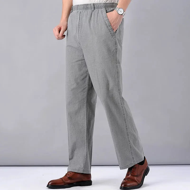 Classic Old Money Linen Pants