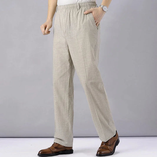 Classic Old Money Linen Pants