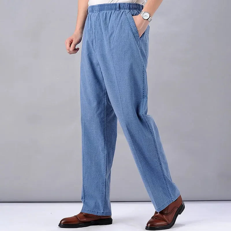 Classic Old Money Linen Pants